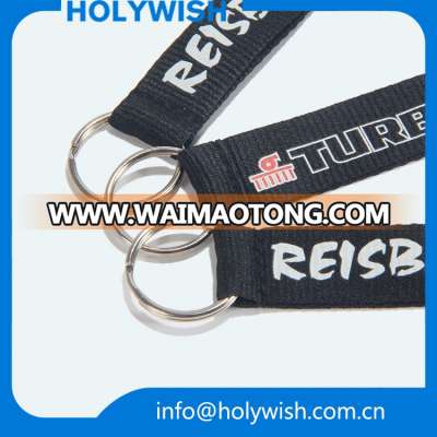 Silkcreen Printed Keychain Ring with Advertising Wristband